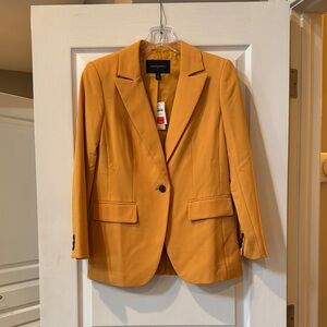 Banana Republic Yellow Blazer Modern Fit